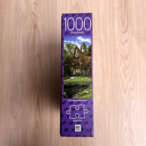 Spring Lake Cottage Dominic Davison 1000 pc Jigsaw Puzzle 20" X 27" NEW SEALED - Picture 3 of 8